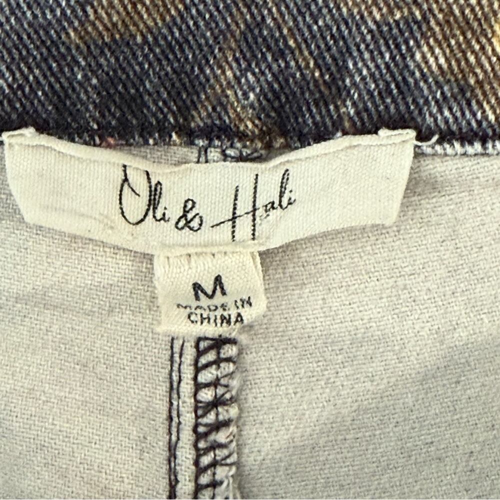 Floral Patterned Women's Jeans - image 2